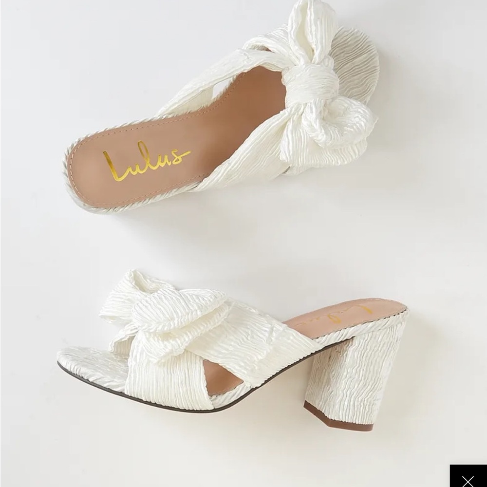 Lulus ivory shoe